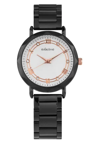 Exactime Giovane Reloj Mujer Negro