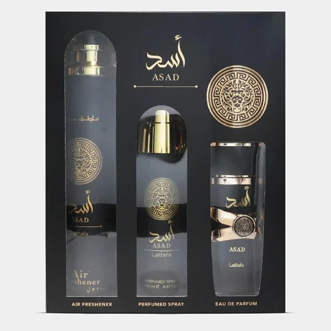 Asad Gift Set 3 Piezas - Lattafa