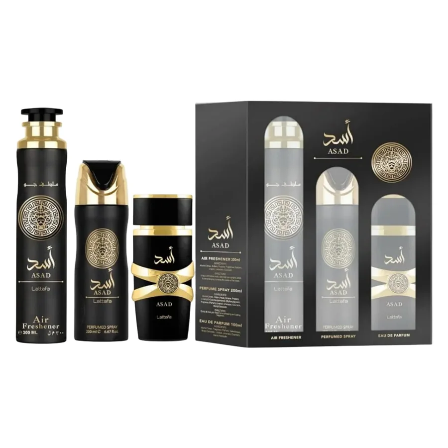 Asad Gift Set 3 Piezas - Lattafa