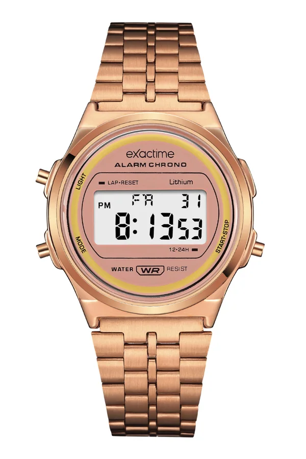 Reloj Digital Táctil Exactime Cobre - 7C171-5
