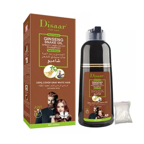 Disaar Hair Care Color Shampoo Nature Brown 400 ml
