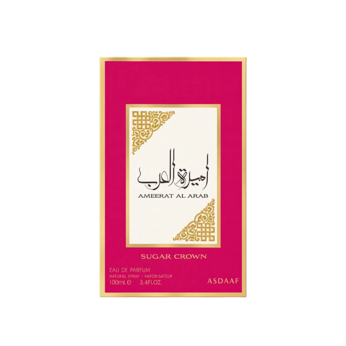 ameerat al arab sugar crown eau de parfum 100ml perfume arabe para mujer
