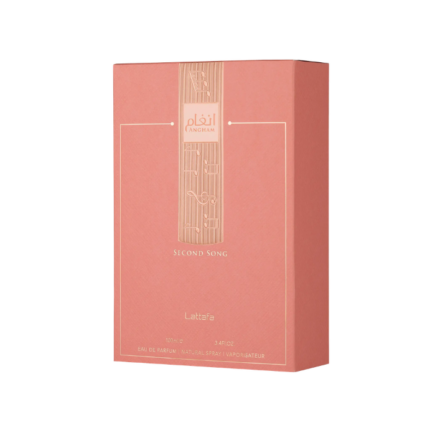angham second song by lattafa eau de parfum 100ml perfume arabe para mujer