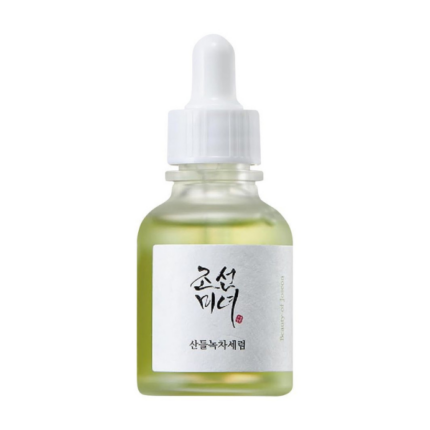 beauty of joseon green tea panthenol calming serum 30ml suero calmante coreano