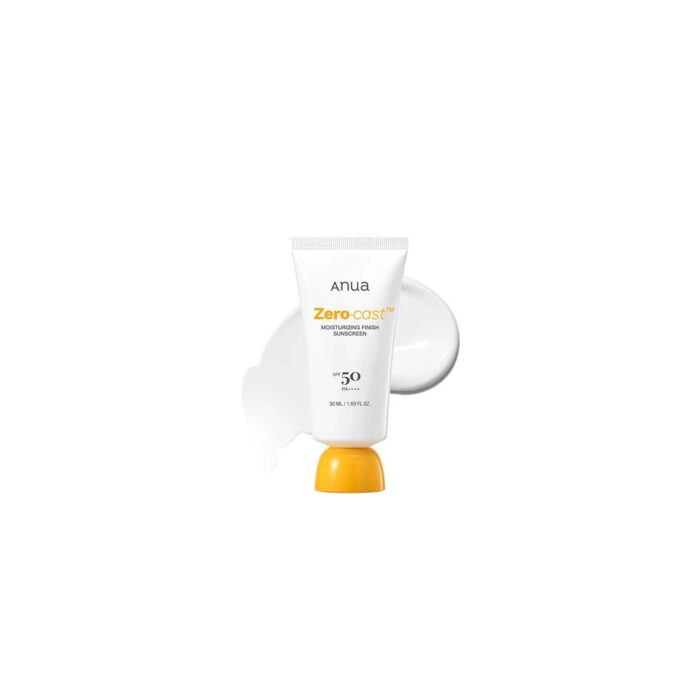 Anua | Zero-Cast Moisturizing Finish Sunscreen SPF50+ PA++++ | 50ml - Imagen 2