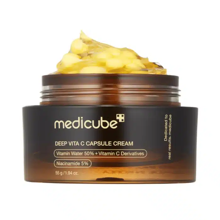 Medicube | Deep Vita C Capsule Cream | Crema facial iluminadora | 55g - Imagen 2