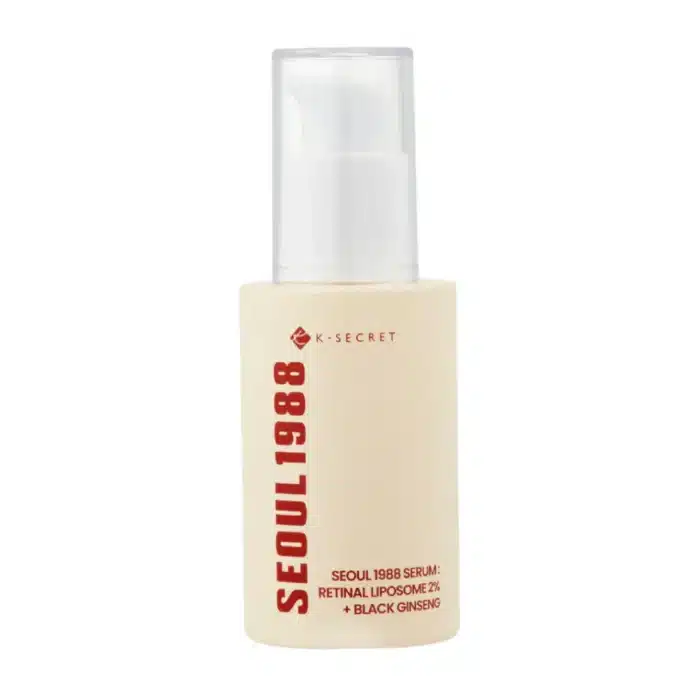 K-SECRET | Seoul 1988 Serum Retinal Liposome 2% + Black Ginseng | 30 ml - Imagen 3