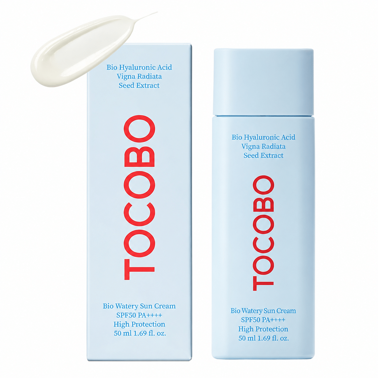 Tocobo Bio Watery Sun Cream SPF50 PA++++ 50ml Tocobo | Bio Watery Sun Cream | Protector Solar SPF50 PA++++ | 50ml - Imagen 1