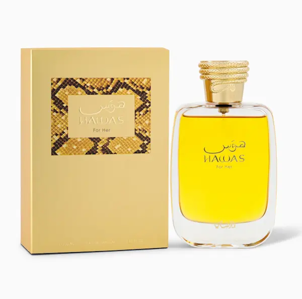 Hawas For Her Rasasi Eau de Parfum 100ml perfume árabe para mujer