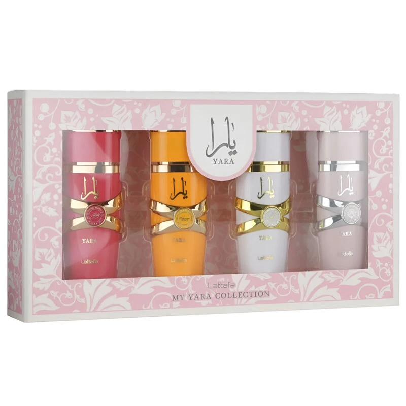 Lattafa My Yara Collection Set Regalo 4x25ml para Mujer